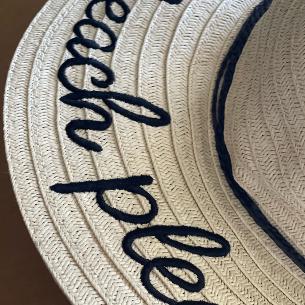 Beach Please Sun Hat Nwot View 3